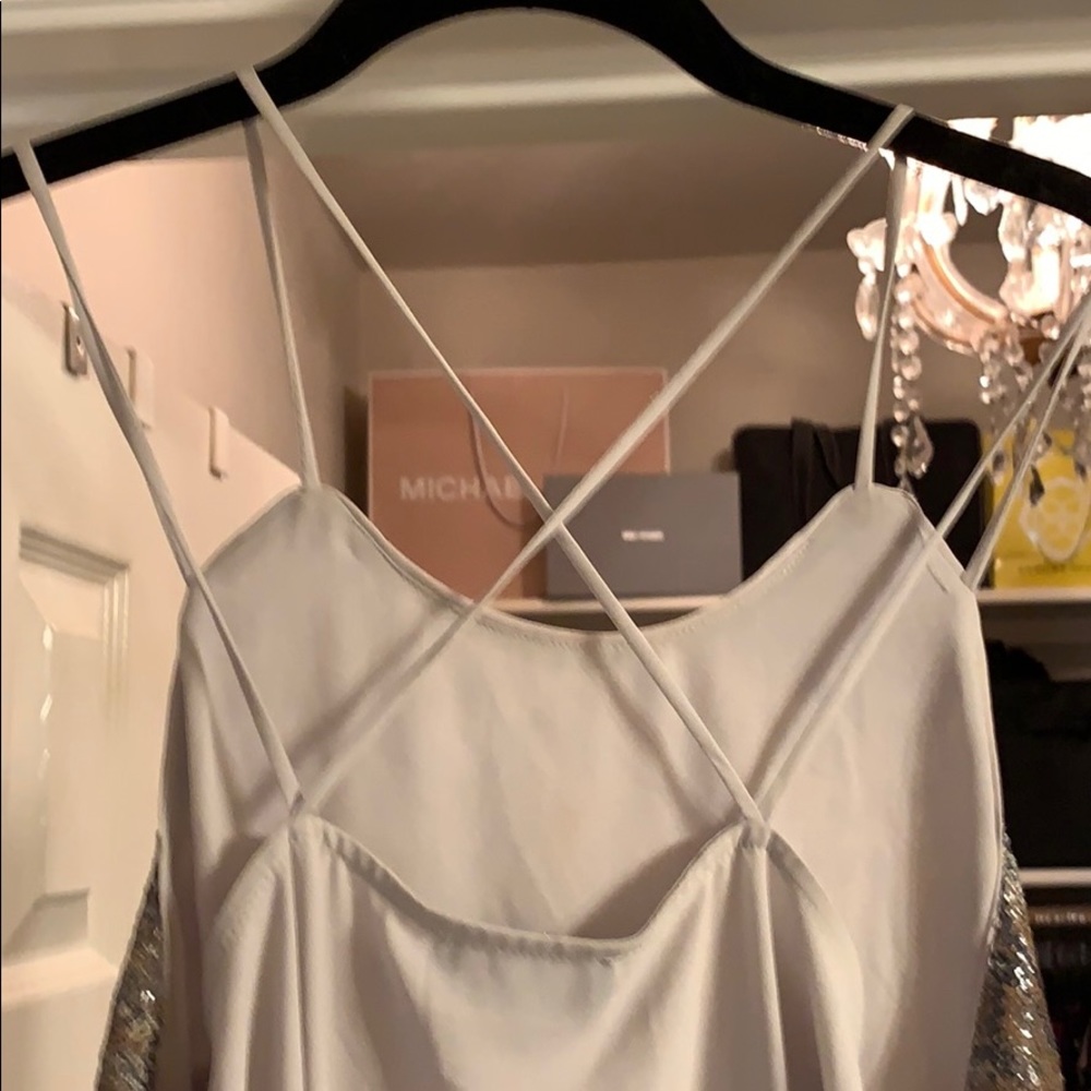 Astr Sequin Python Strappy Top - image 4